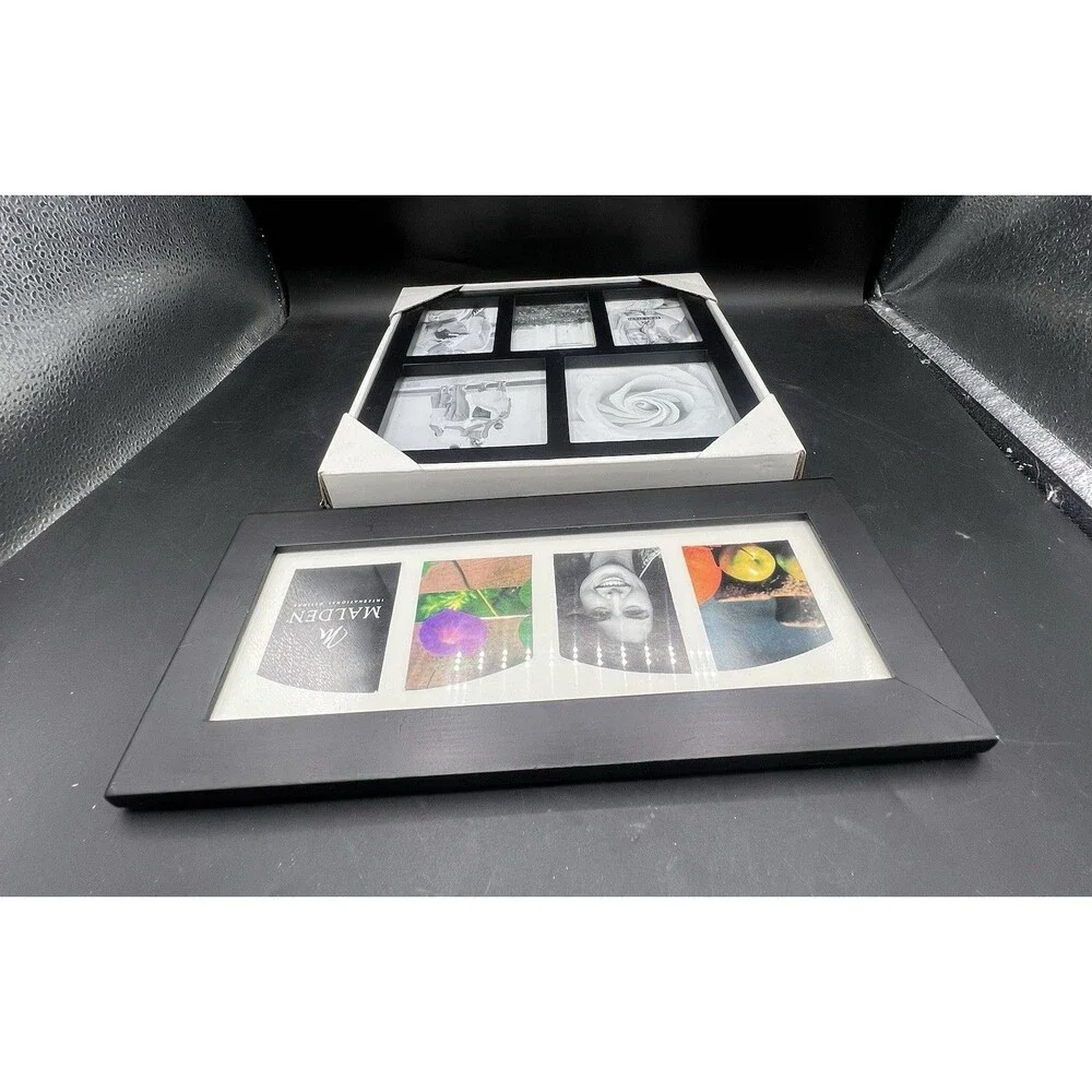Malden Photo Frames, Black Matte – 2-Pack (1 New, 1 Pre-Loved)